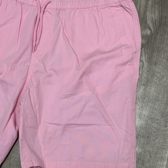 Women’s H&M Medium Shorts Khakis Chino Pink Elastic Waistband Drawstring NWT - Picture 5 of 11